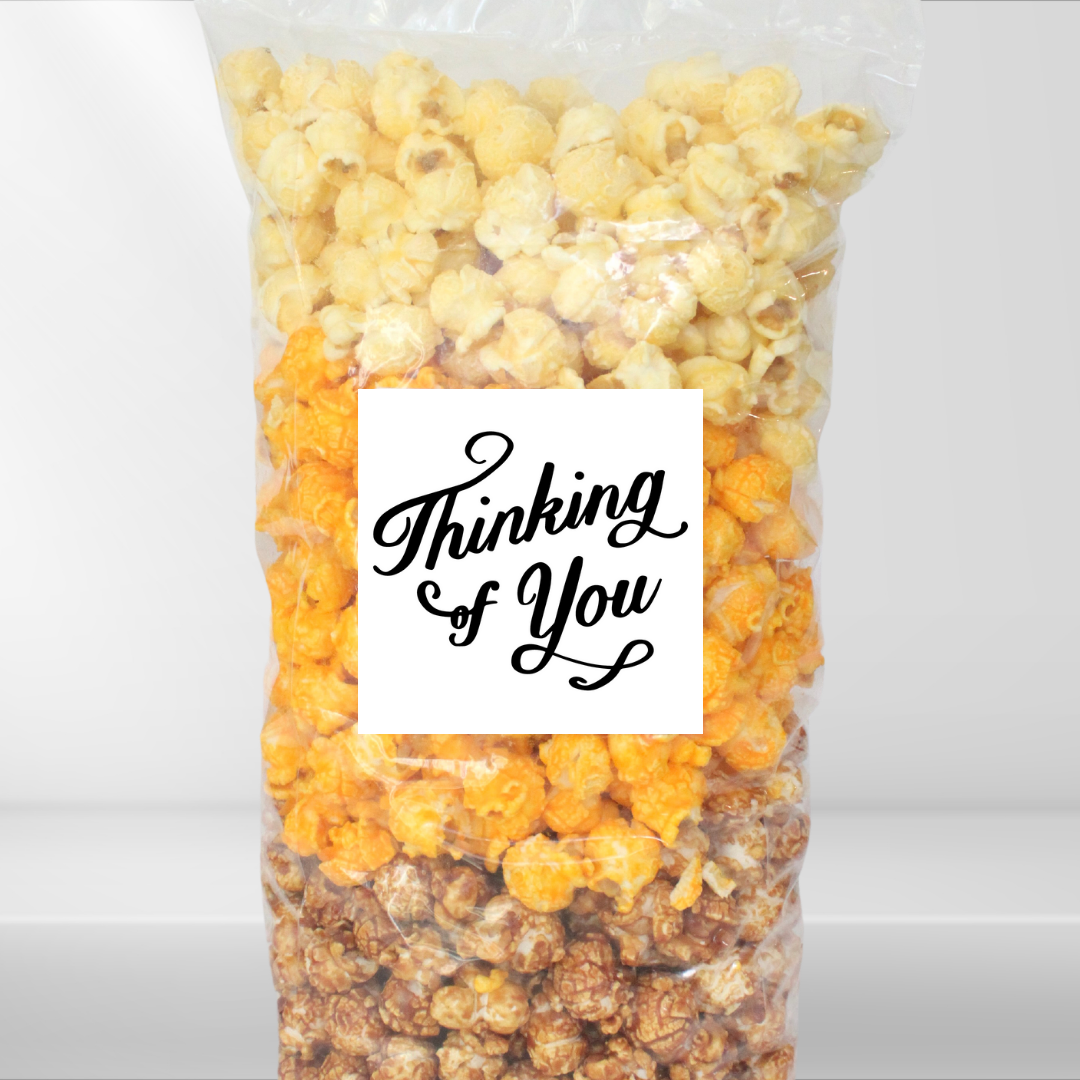 "Thinking of You" Large Bag Encouragement Popcorn - www.unclemyronspopcorn.com