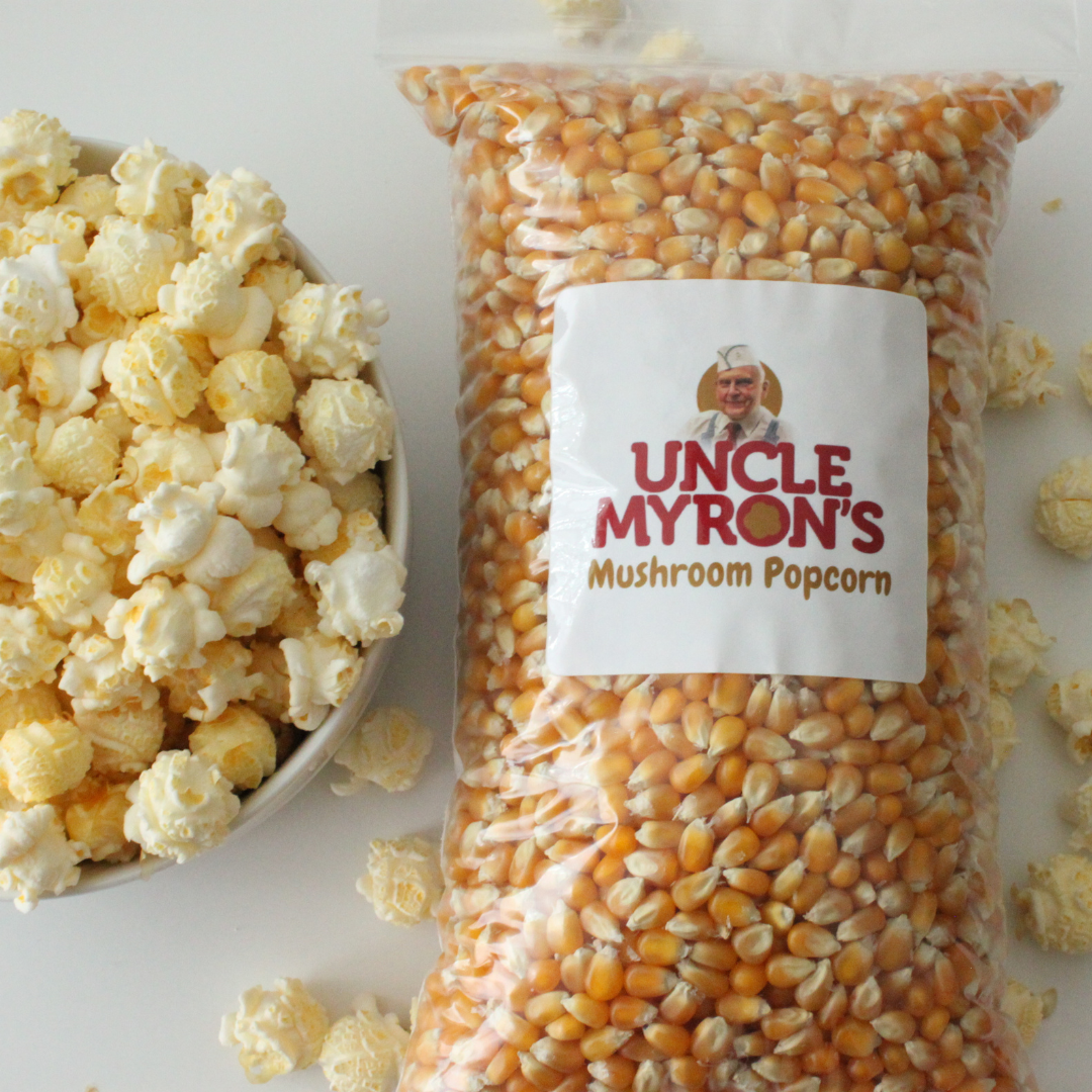 3 Pound Mushroom Popcorn Kernels - www.unclemyronspopcorn.com
