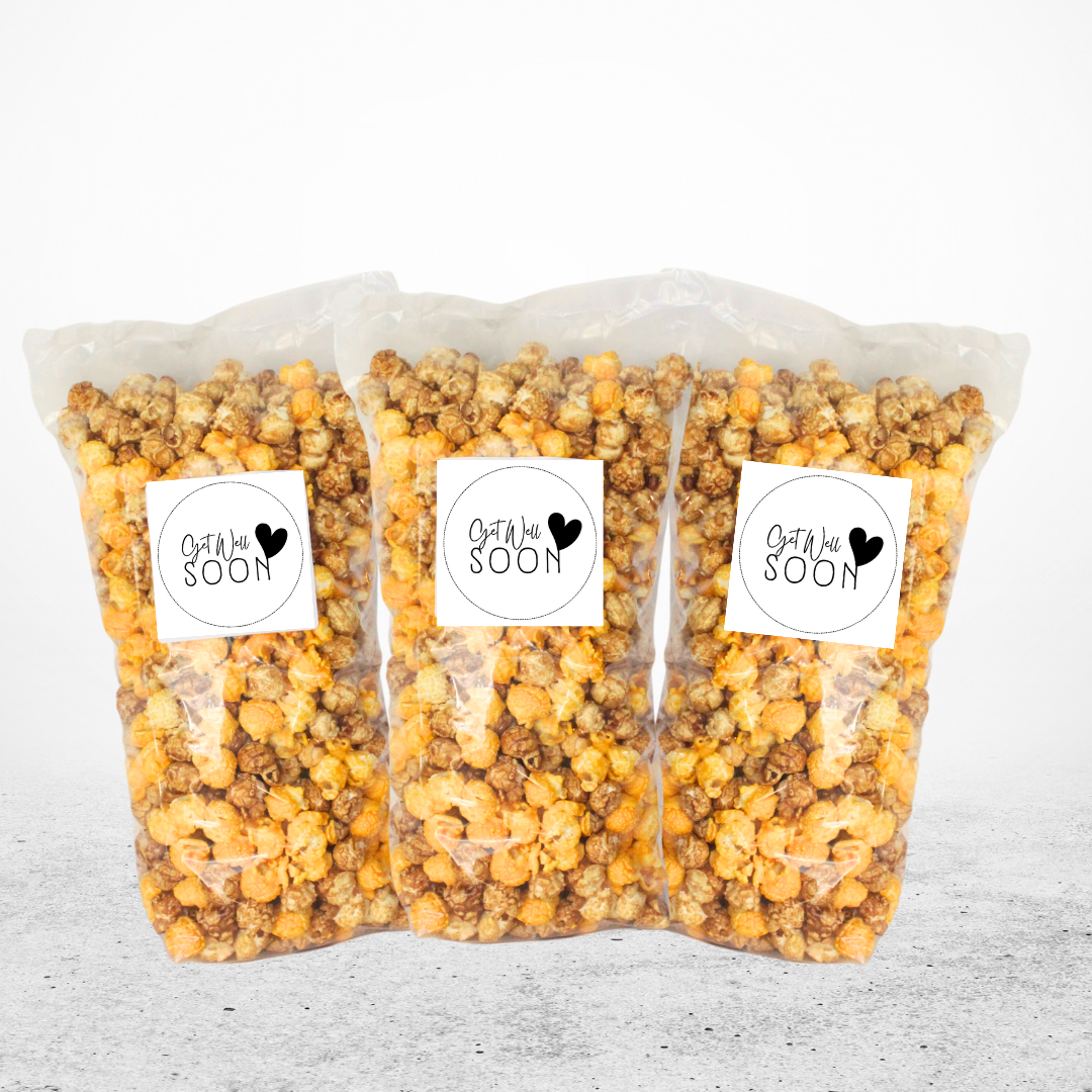 "Get Well Soon" Large Bag Celebration Popcorn - www.unclemyronspopcorn.com