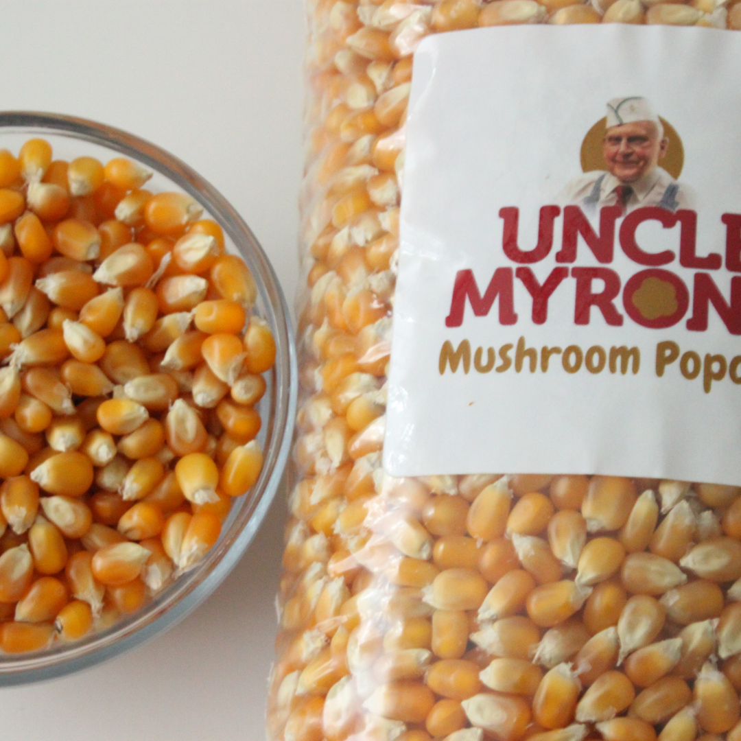 3 Pound Mushroom Popcorn Kernels - www.unclemyronspopcorn.com