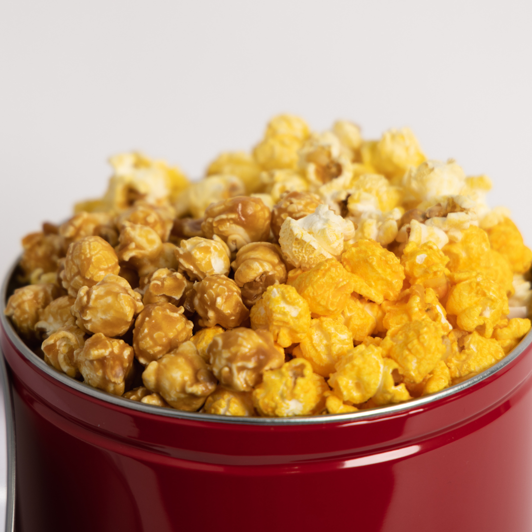 Valentine's Day Popcorn Tin - 1 Gallon - 3 Flavors