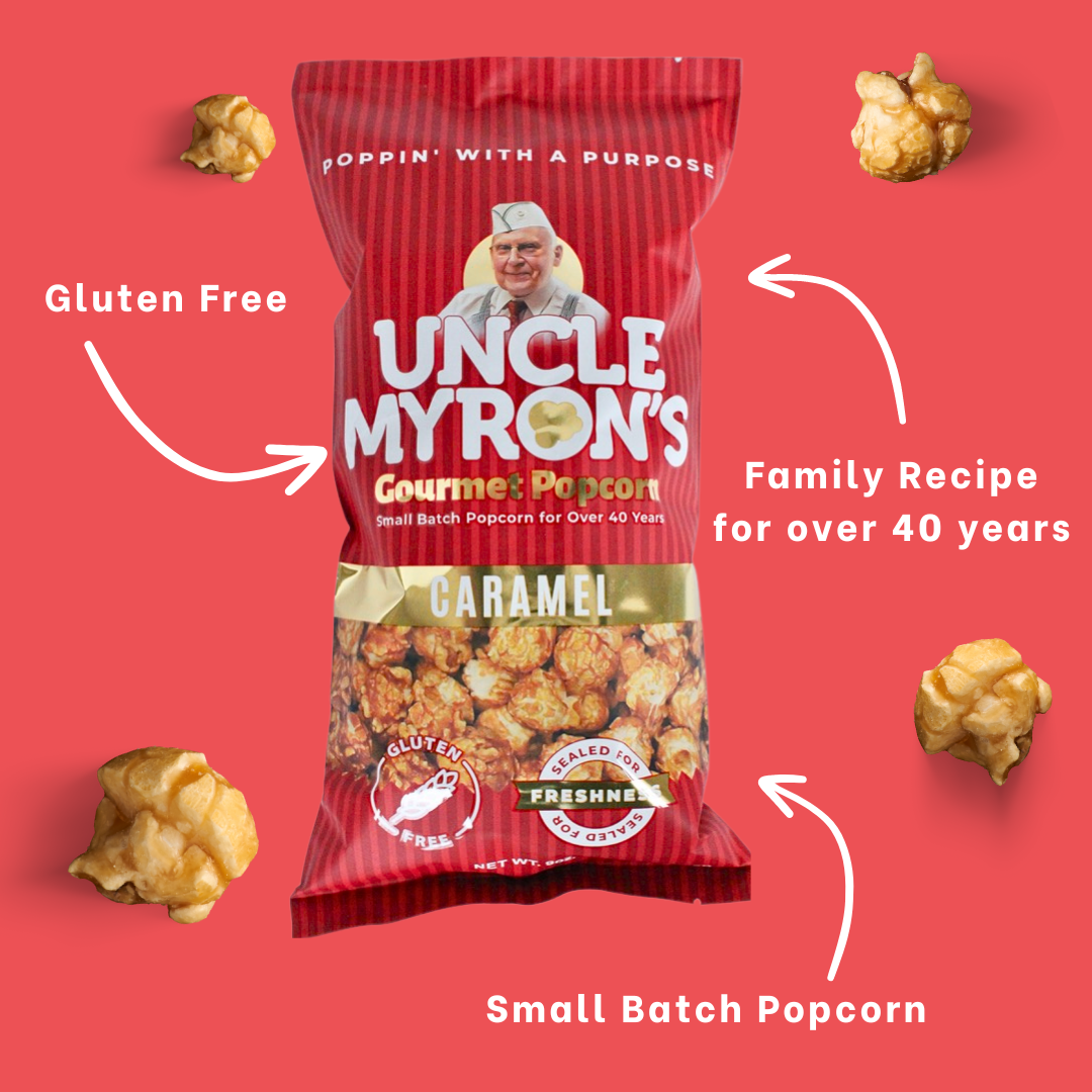 Uncle Myron's Popcorn Bag - www.unclemyronspopcorn.com