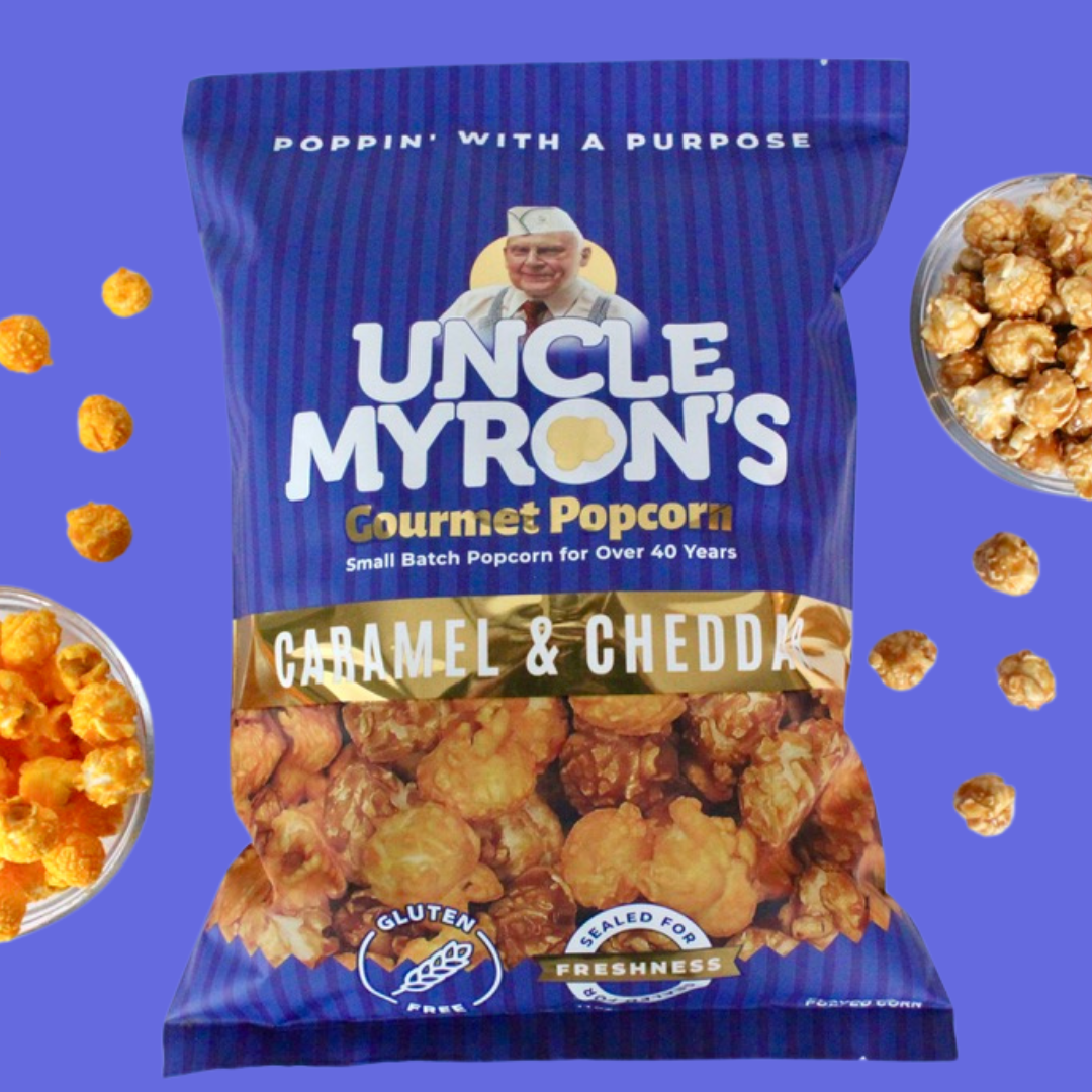 Uncle Myron's Popcorn Bag - www.unclemyronspopcorn.com