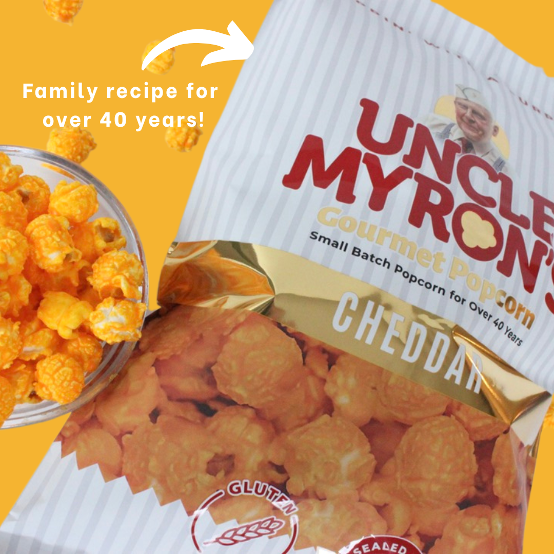 Uncle Myron's Popcorn Bag - www.unclemyronspopcorn.com