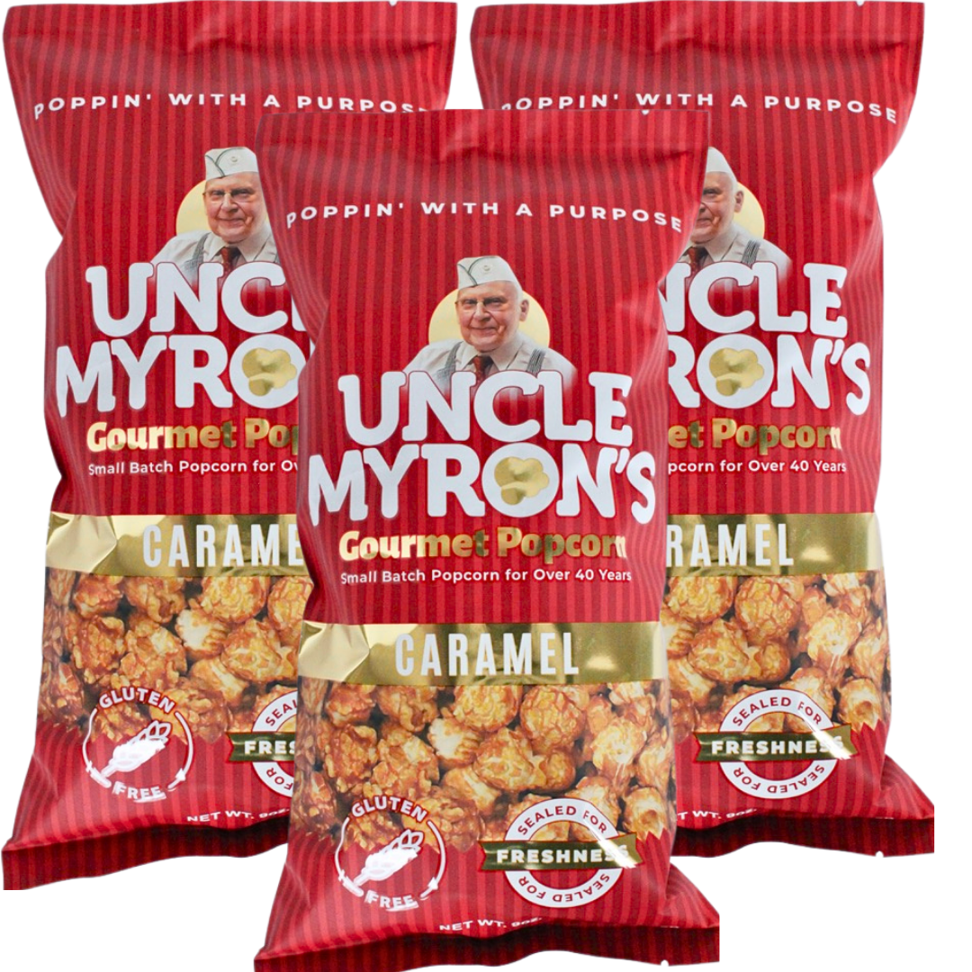 Uncle Myron's Popcorn 3 Bag Bundle - www.unclemyronspopcorn.com