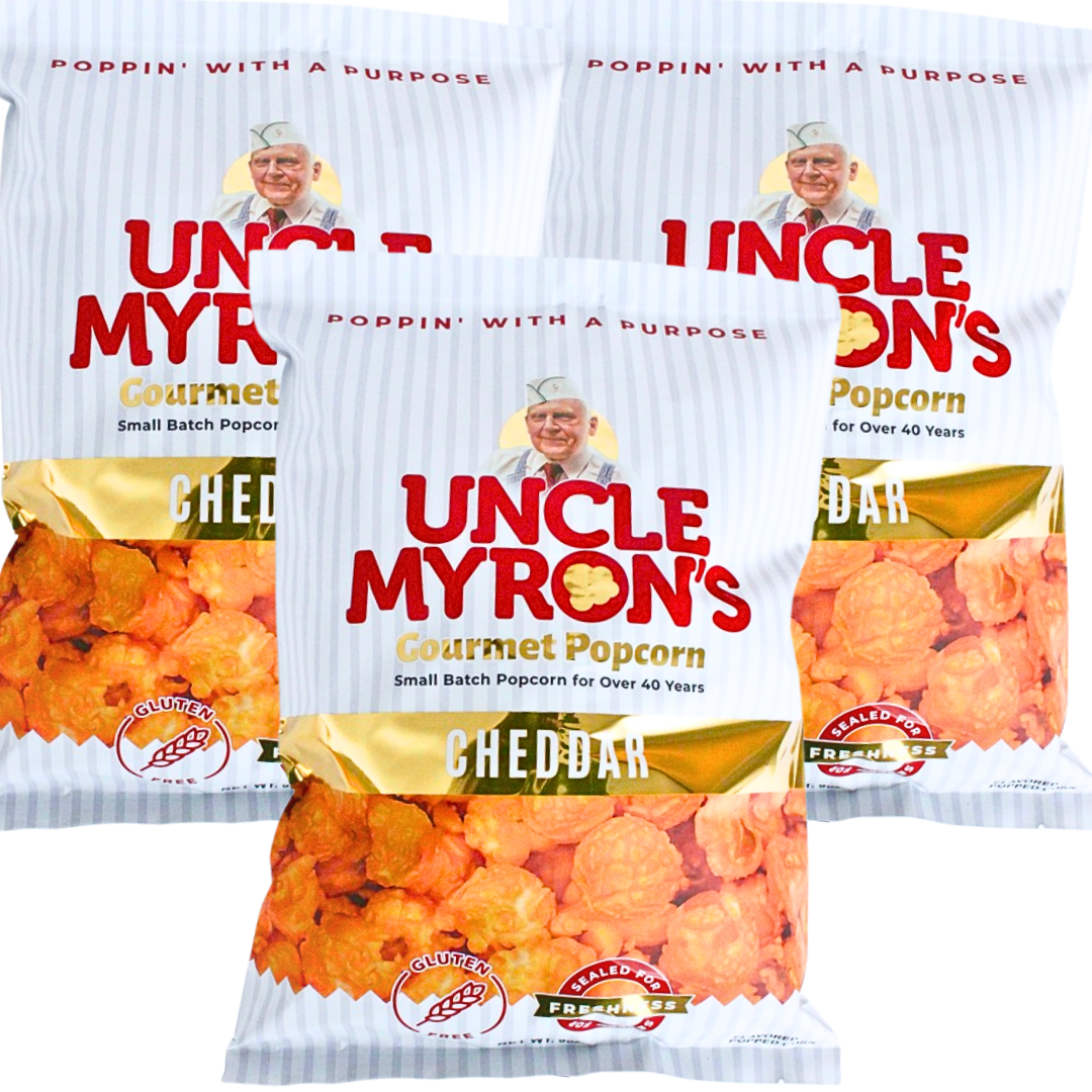 Uncle Myron's Popcorn 3 Bag Bundle - www.unclemyronspopcorn.com