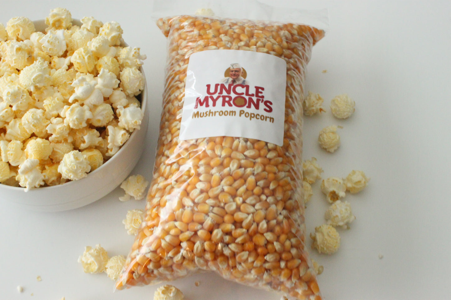 3 Pound Mushroom Popcorn Kernels - www.unclemyronspopcorn.com