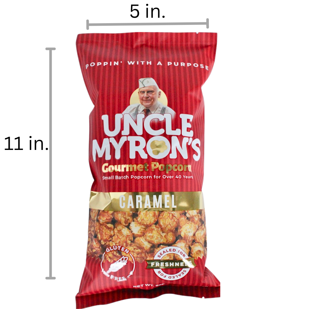 Uncle Myron's Popcorn Bag - www.unclemyronspopcorn.com