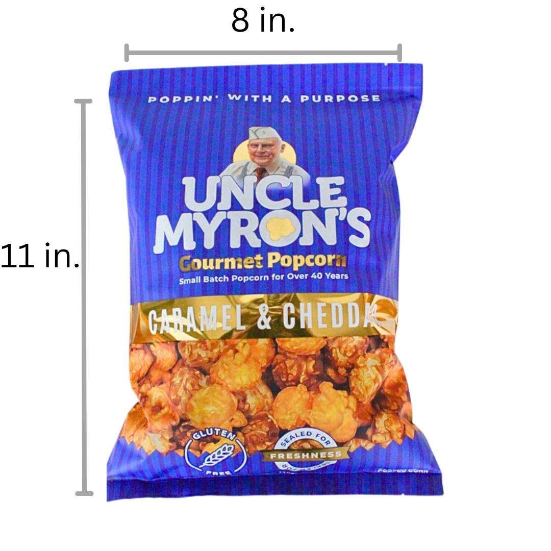 Uncle Myron's Popcorn Bag - www.unclemyronspopcorn.com