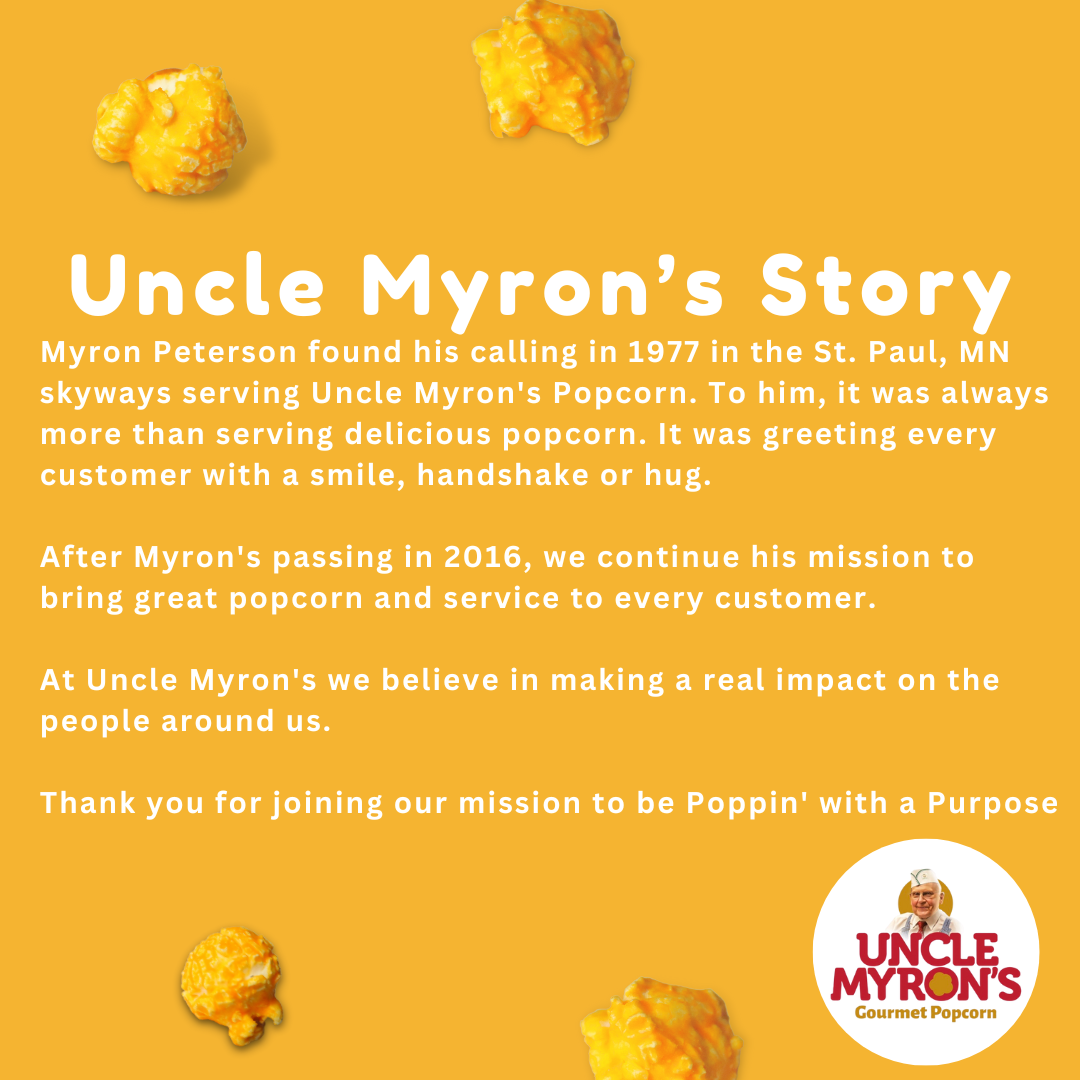 Uncle Myron's Popcorn Bag - www.unclemyronspopcorn.com