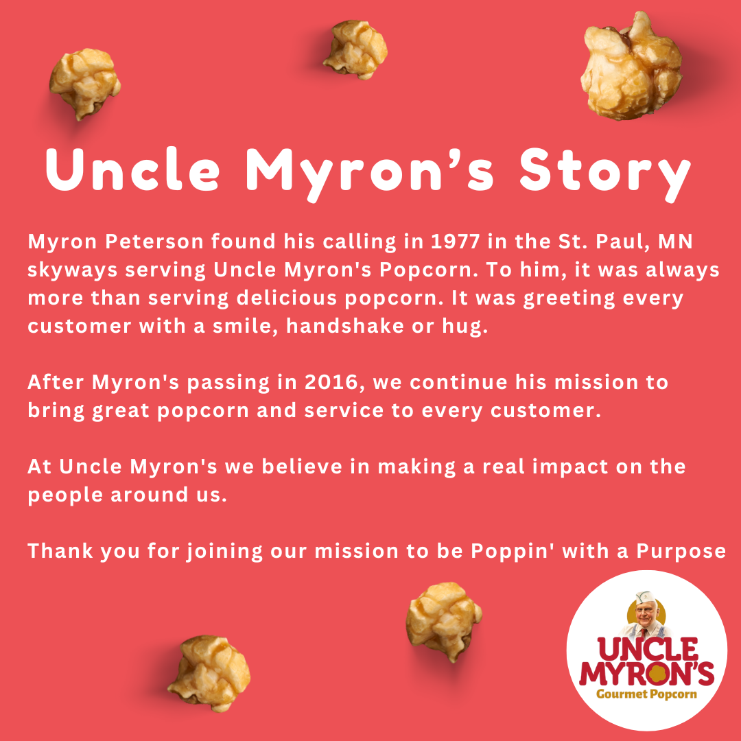 Uncle Myron's Popcorn Bag - www.unclemyronspopcorn.com
