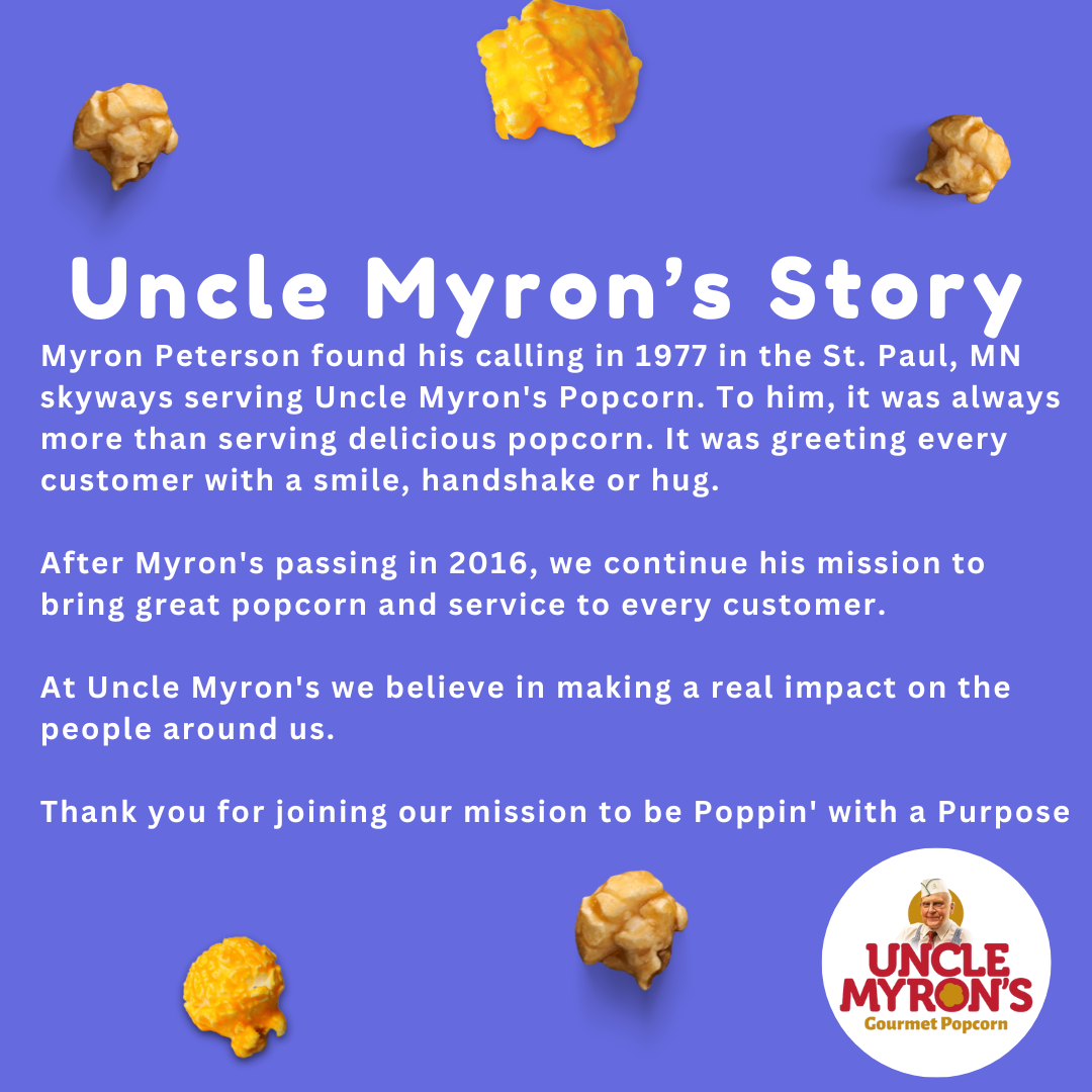 Uncle Myron's Popcorn Bag - www.unclemyronspopcorn.com