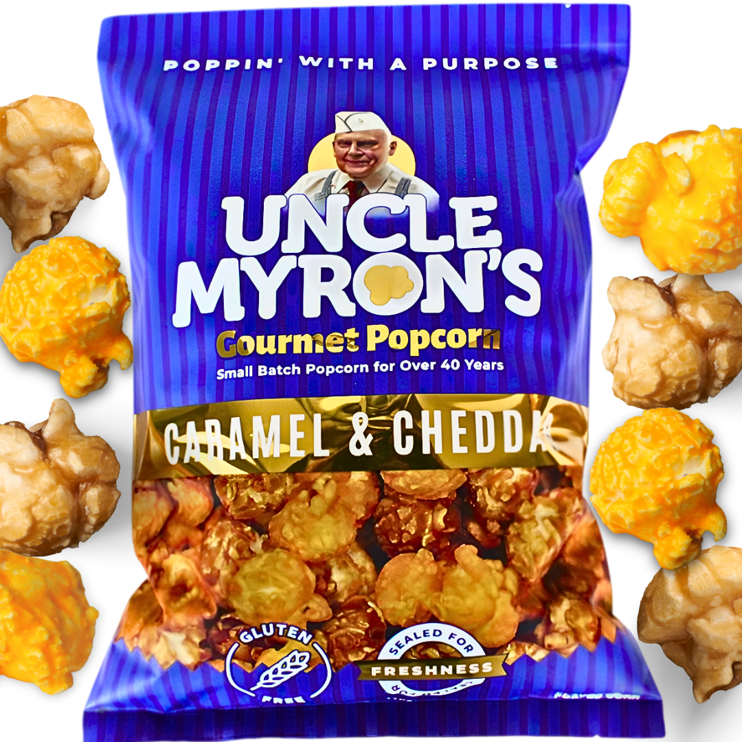 Uncle Myron's Popcorn Bag - www.unclemyronspopcorn.com
