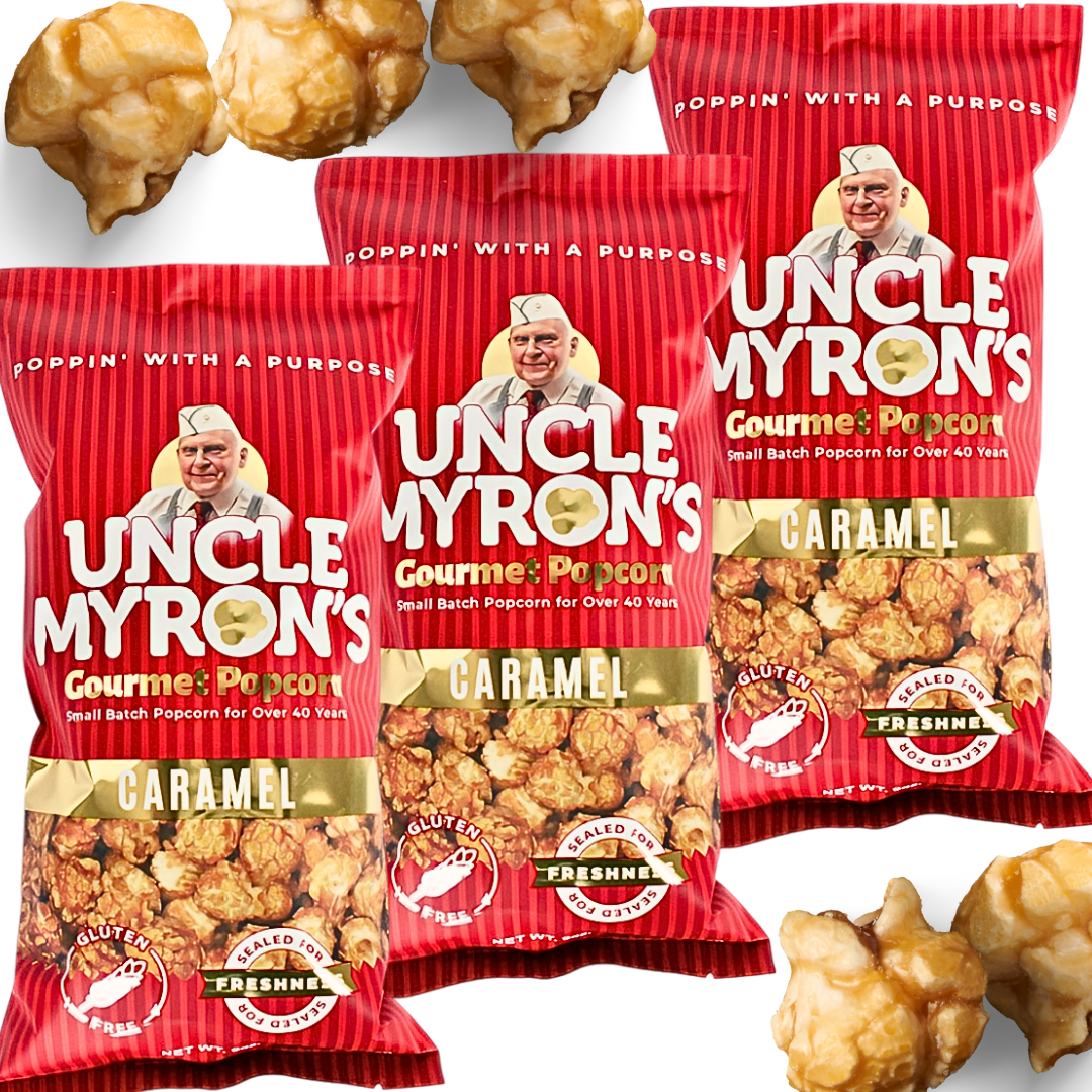 Uncle Myron's Popcorn 3 Bag Bundle - www.unclemyronspopcorn.com