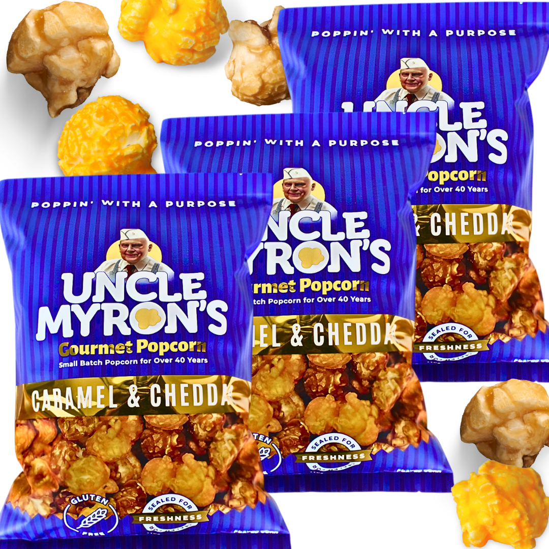 Uncle Myron's Popcorn 3 Bag Bundle - www.unclemyronspopcorn.com