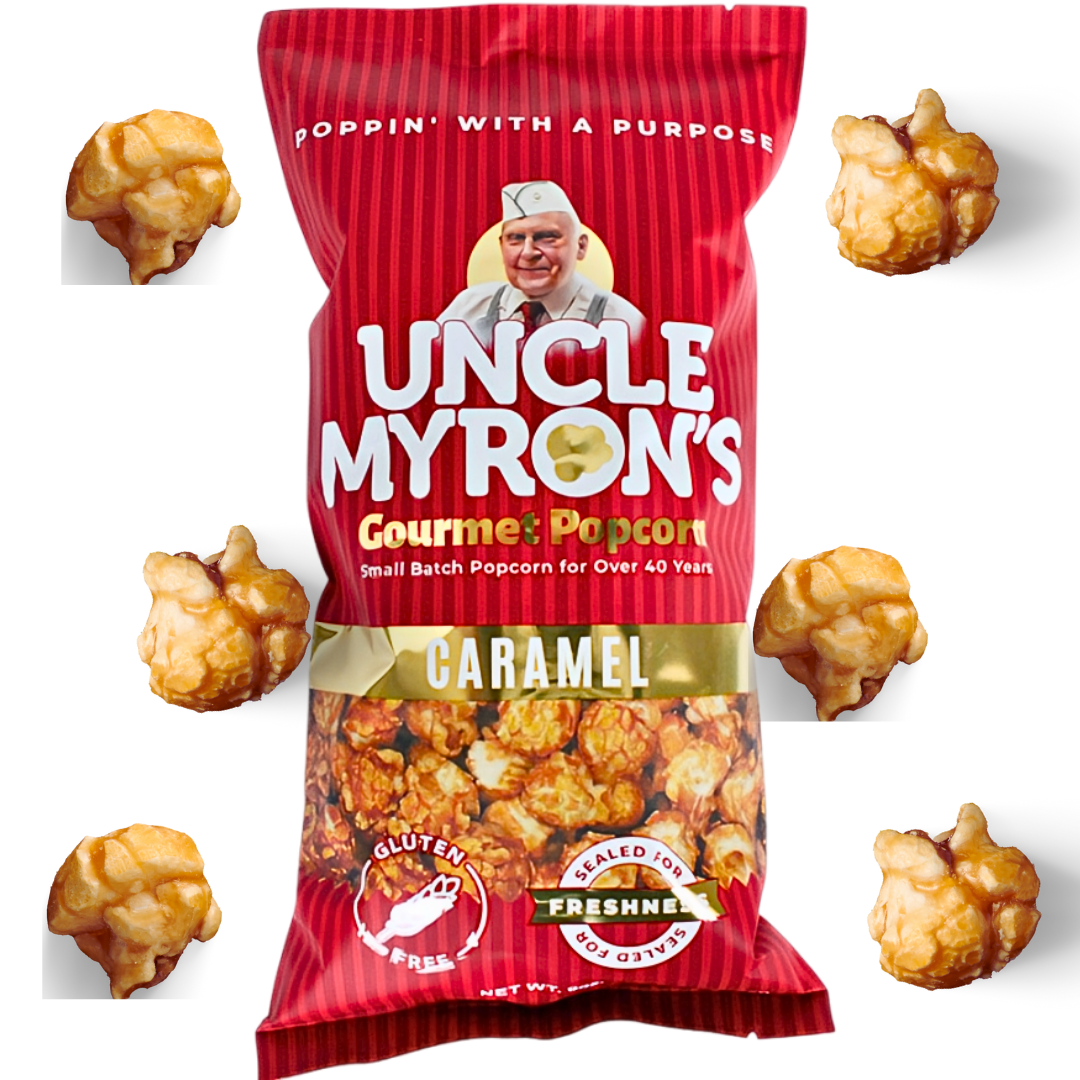 Uncle Myron's Popcorn Bag - www.unclemyronspopcorn.com