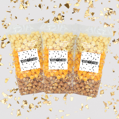 Congrats "Confetti" Large Bag Celebration Popcorn - www.unclemyronspopcorn.com
