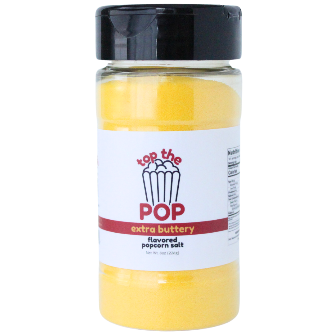 Uncle Myron's Top the Pop Butter Popcorn Salt, 8 oz Bottle