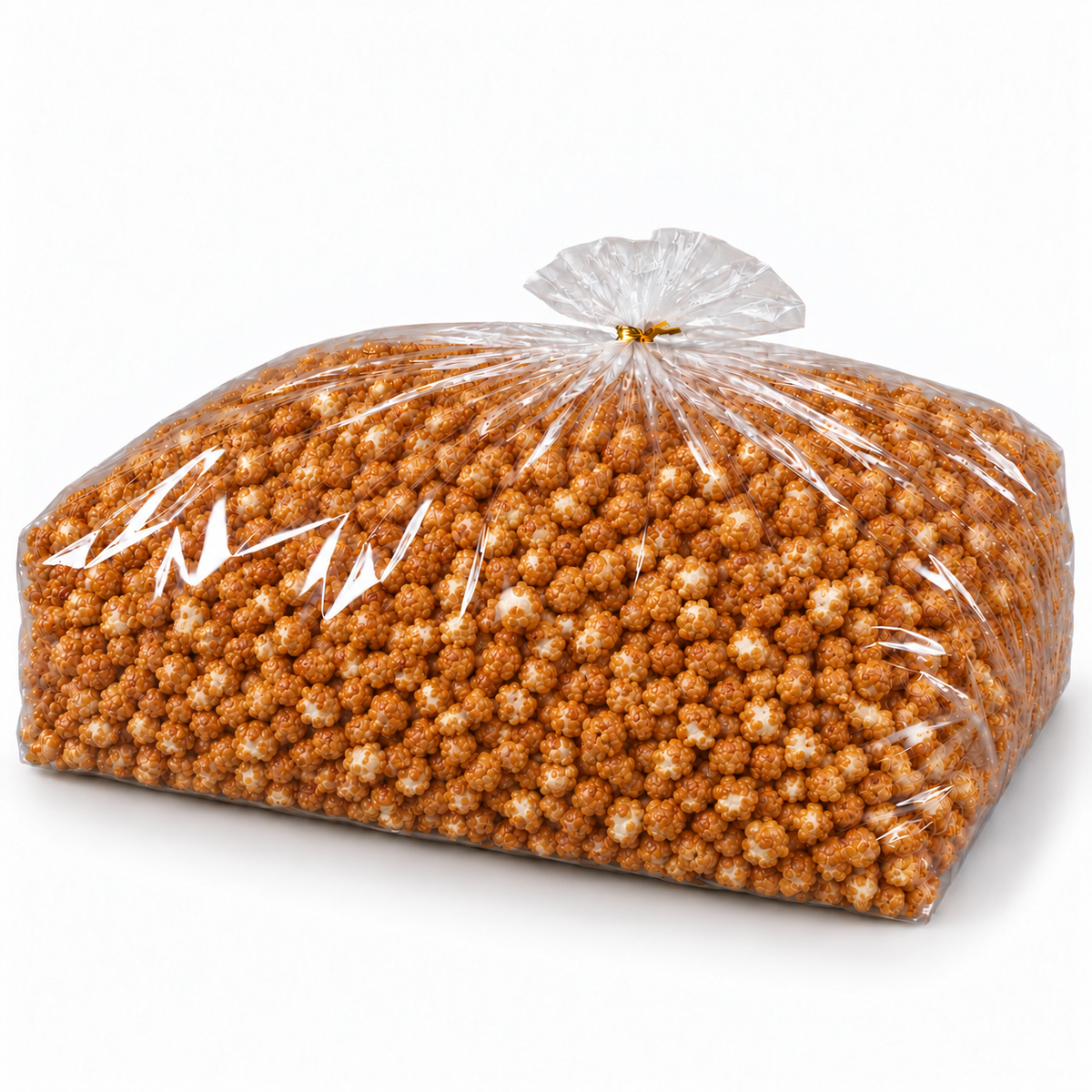 Caramel Popcorn — 20 lb Bulk Bag - www.unclemyronspopcorn.com