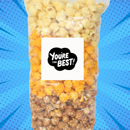 "You're the Best" Large Bag Encouragement Popcorn - www.unclemyronspopcorn.com