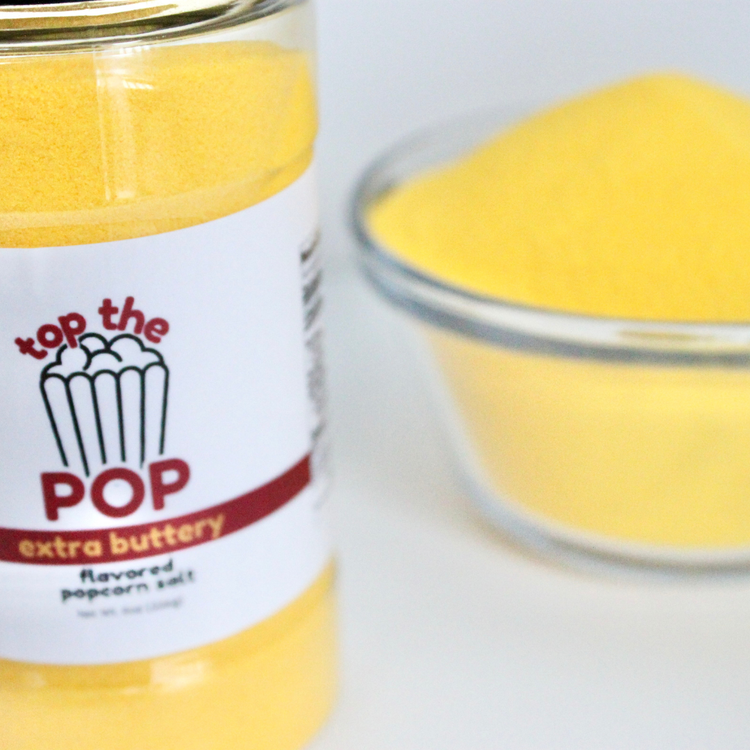 Uncle Myron's Top the Pop Butter Popcorn Salt, 8 oz Bottle