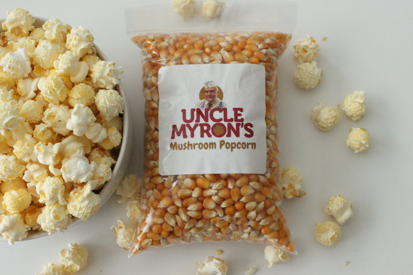 1 Pound Mushroom Popcorn Kernels (2 Pack) - www.unclemyronspopcorn.com