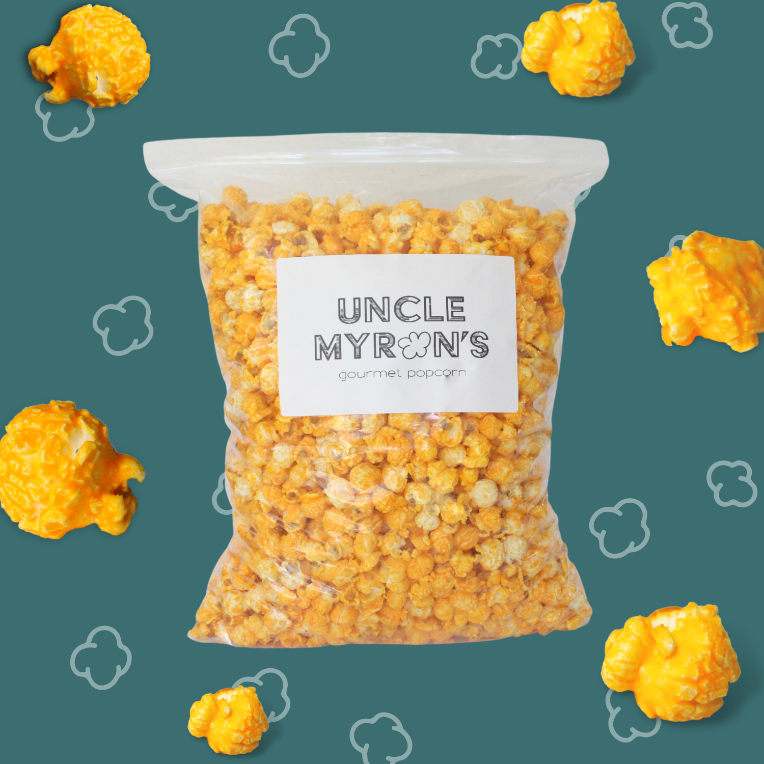 Uncle Myron's Popcorn 2 Gallon Popcorn Bag - www.unclemyronspopcorn.com