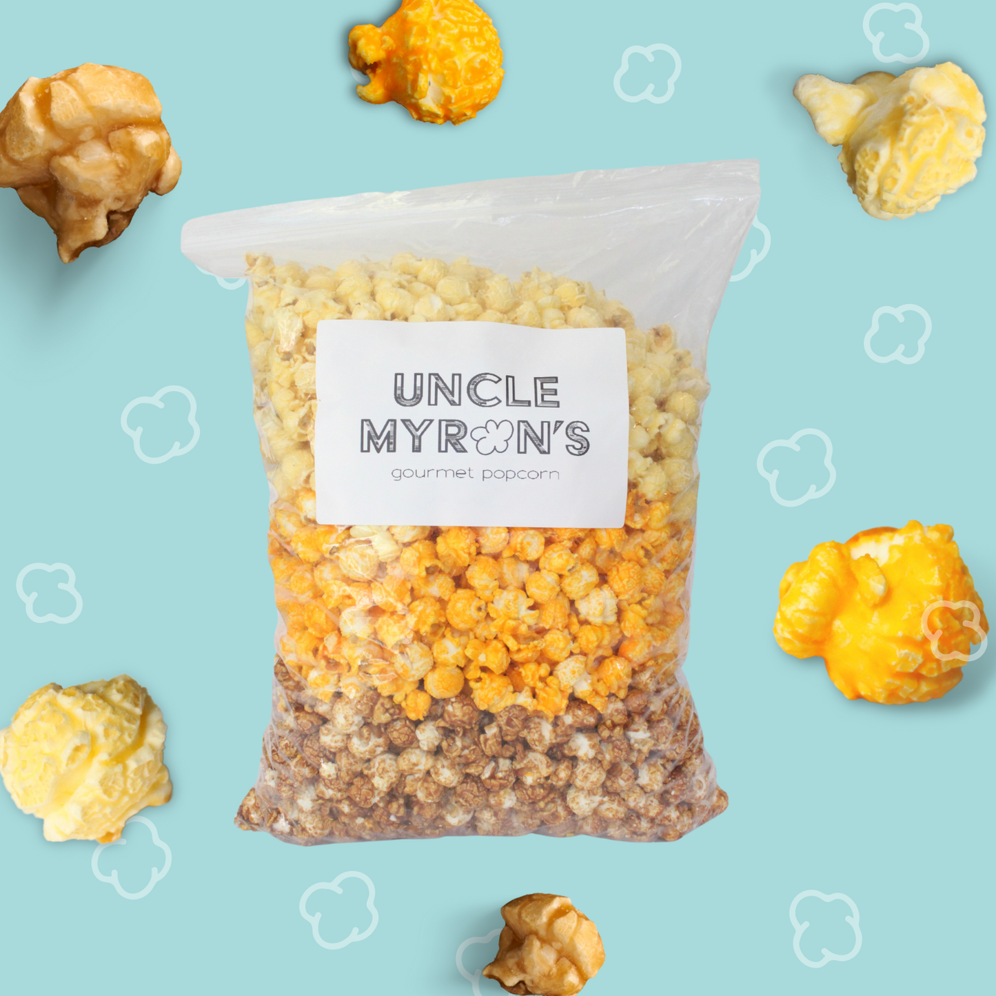 Uncle Myron's Popcorn 2 Gallon Popcorn Bag - www.unclemyronspopcorn.com