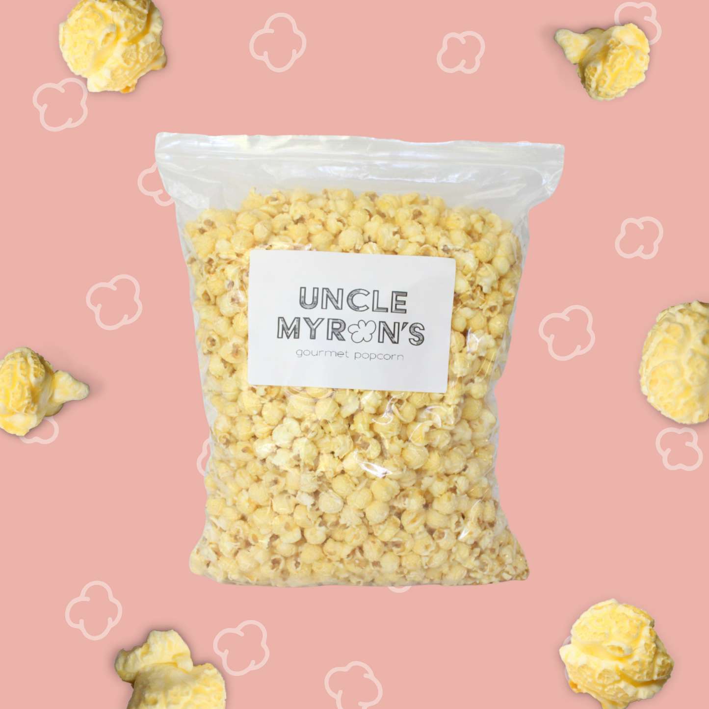 Uncle Myron's Popcorn 2 Gallon Popcorn Bag - www.unclemyronspopcorn.com