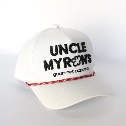 Uncle Myron's Red Rope Hat