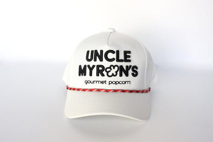 Uncle Myron's Red Rope Hat
